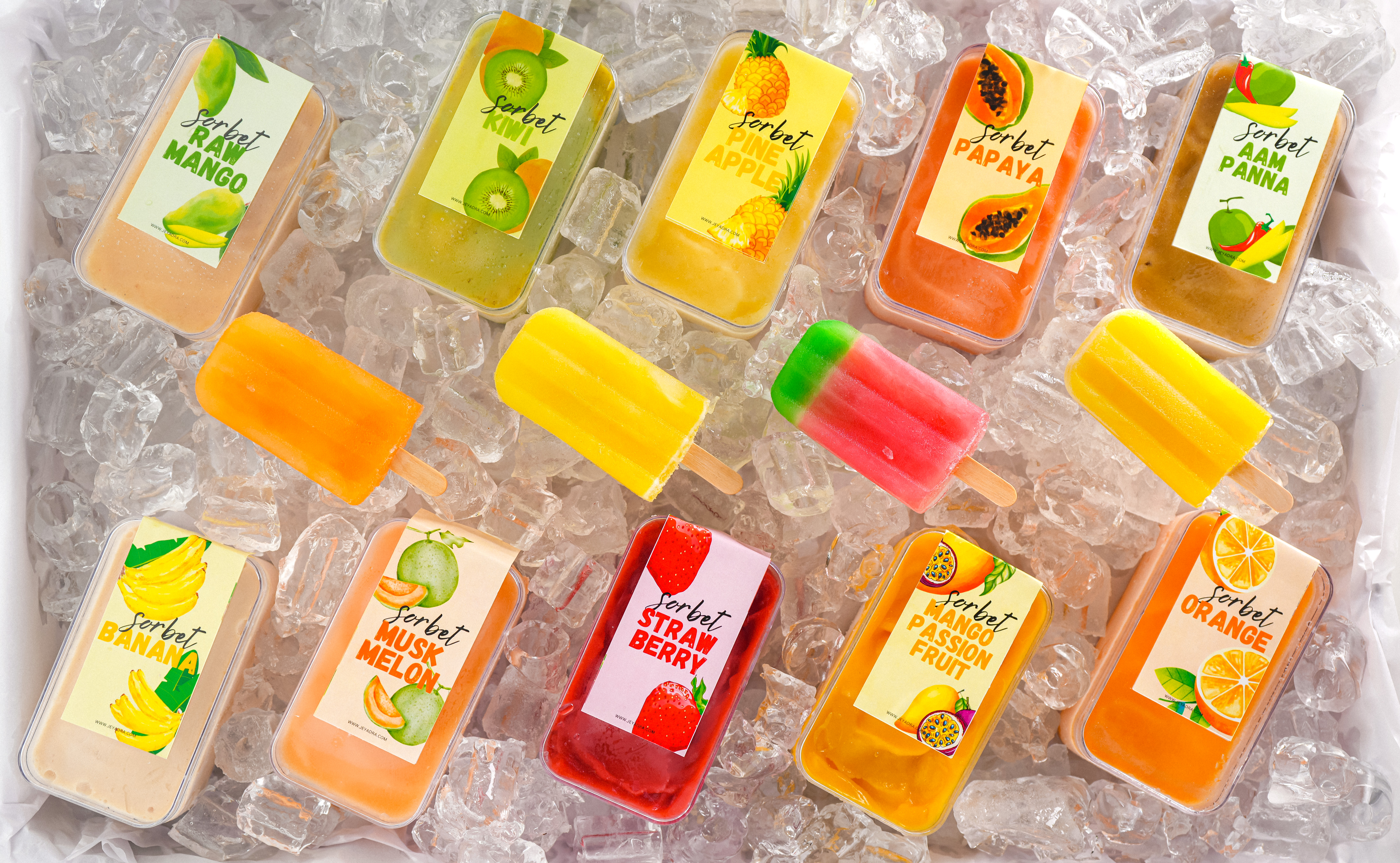 Sorbet & Ice Popsicles